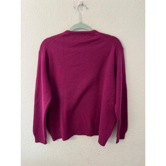 Moriarty’s Gap of Dunlop, Ireland pure new wool pink sweater women size XL - Picture 2 of 6
